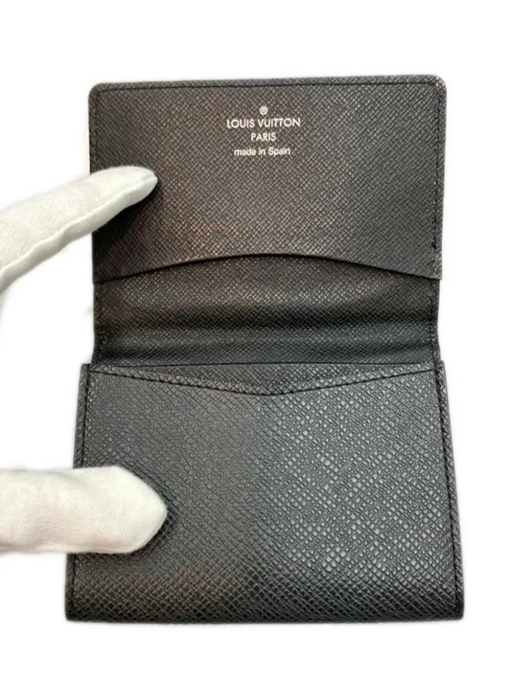 Louis Vuitton Card Case Envelope Business Holder Taiga